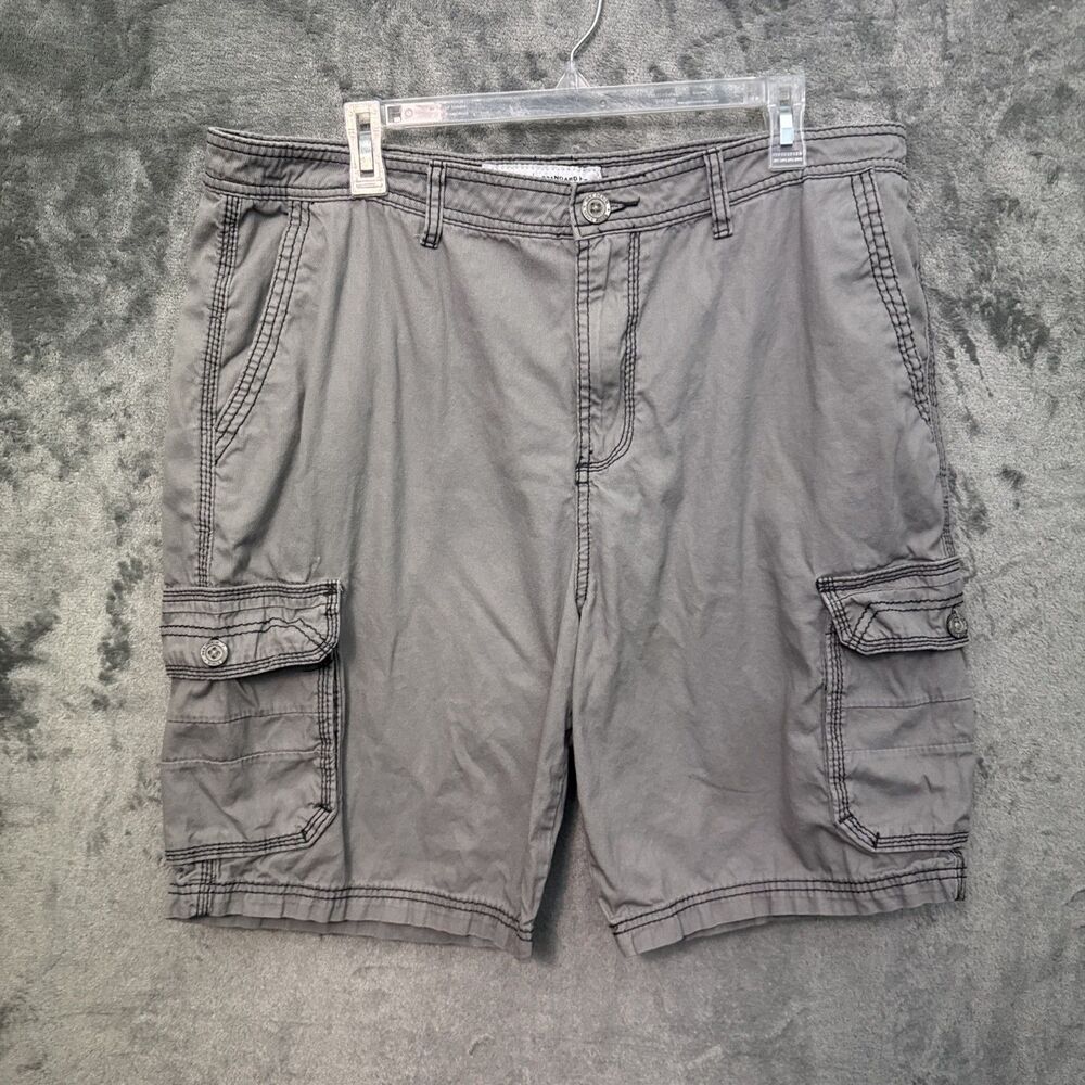 Bke Karson Shorts Men’s  38 gray cargo cotton